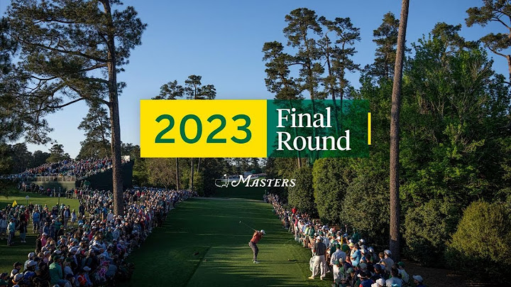 Siaran Babak Final Turnamen Masters 2023