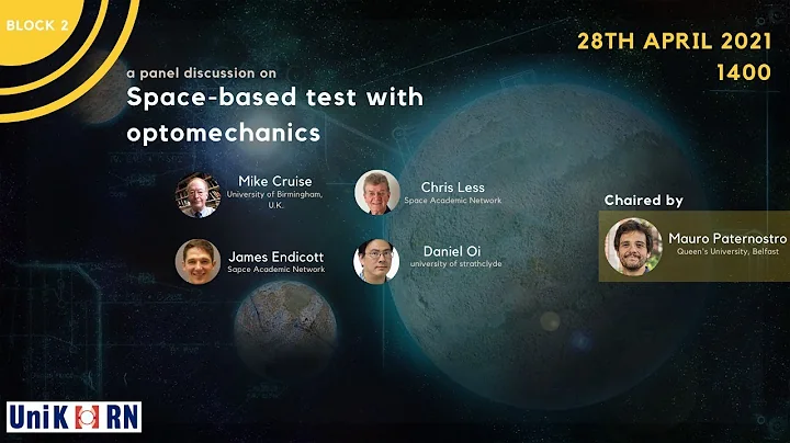 Panel discussion: Space-based test with optomechan...