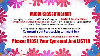(40) Drugs Classification for Peripheral Vascular Disease | Peripheral Vascular Disease | AUDIO