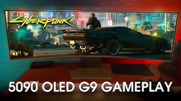 Cyberpunk 2077 5090 Super-Ultrawide Is Amazing | ROG Astral 5090 | SAMSUNG G9 OLED | 5090 Gameplay