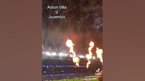 Aston Villa V Juventus Champions League 2024
