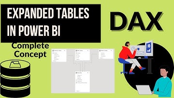 Expanded Tables in Power BI | Data Modelling | DAX | Practical Example | Complete Tutorial