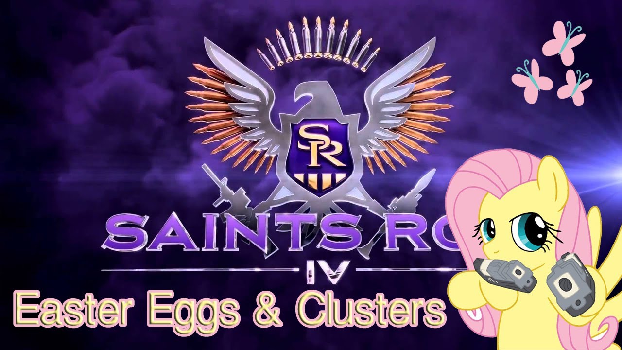 (EVA GAMER) Saints Row IV:Easter Eggs และ การหา Clusters - YouTube