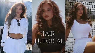 BIG BOUNCY 90S HAIR TUTORIAL | My untalented hair guide to looking like you're talented at hair