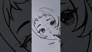 drawing short haired anime girl #drawing #anime #manga #howtodraw #drawingtutorial #easydrawing