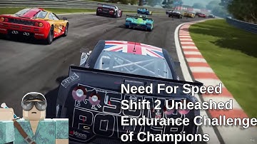 Need For Speed Shift 2 Unleashed | Endurance | Endurance Challenge of Champions