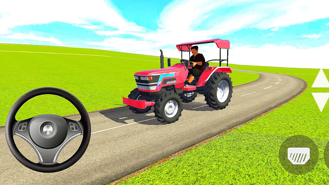 Indian Tractor Driving 3D Best Tractor Driving Indian Road Game