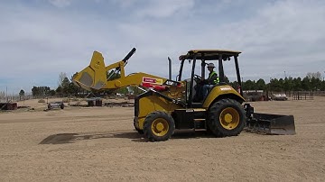 Cat Skip Loader Grader Start up Procedures By Operator Rotell