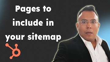 Pages to include in your sitemap hubspot 2025