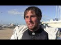 Skandia Sail For Gold 2011 - Andrew Lewis (TRI) Interview