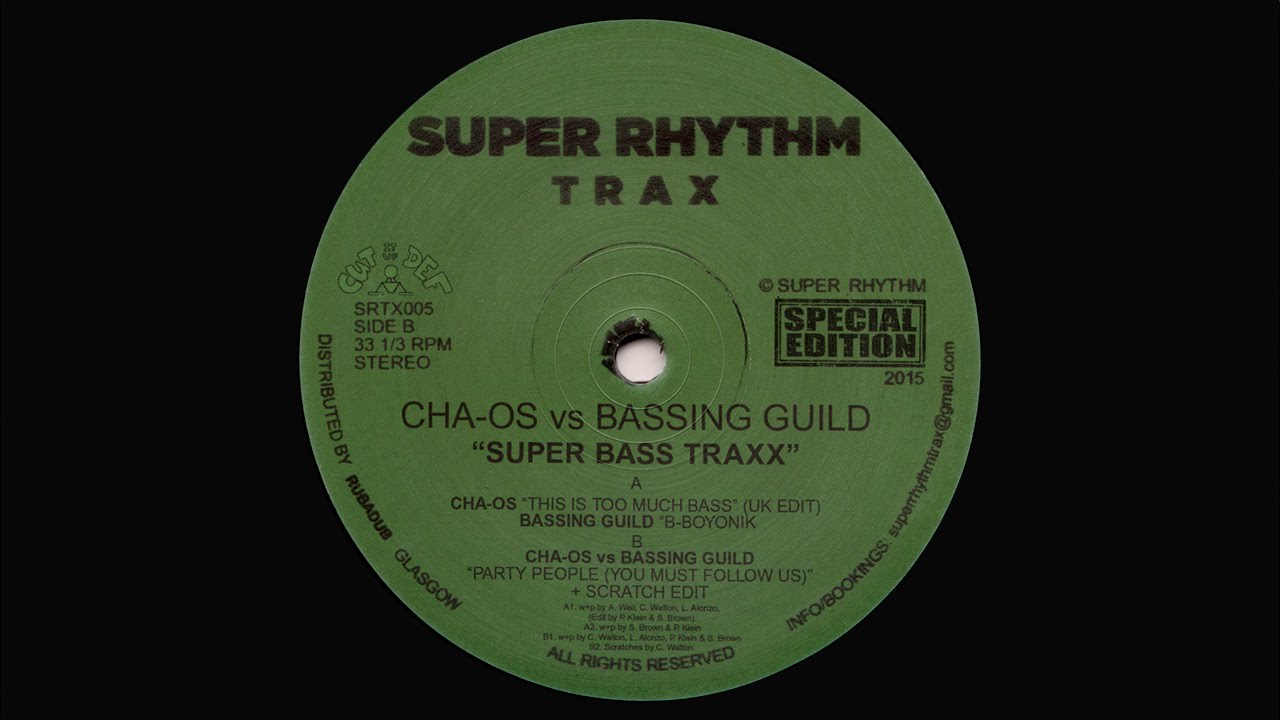 Bassing Guild BBoyonik (Super Rhythm Trax / Cut It Up Def) electro miami bass old school