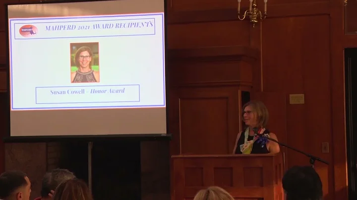 Susan Cowell '84 MAHPERD Honor Award