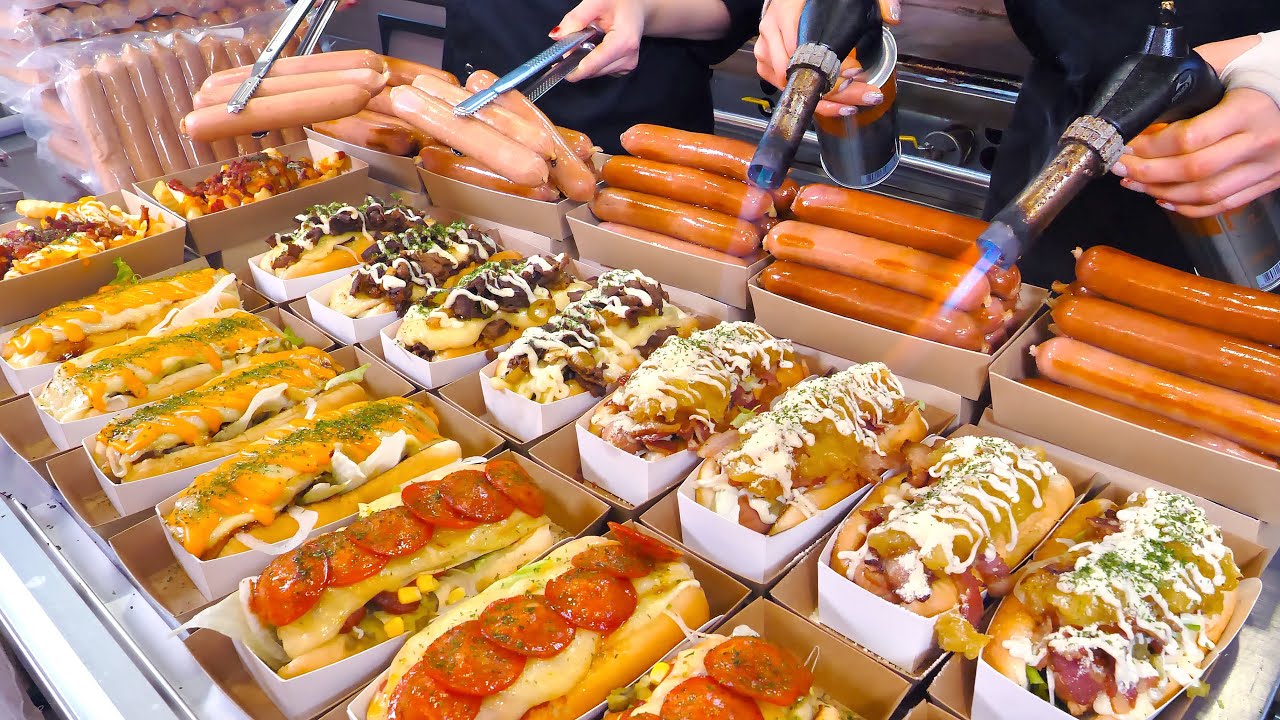 하루 500개도 팔리는 미국식 핫도그 ! 푸드트럭 부터 시작한 경주 핫플! | How American Style Hotdog is made | Korean Street food