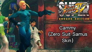 Cammy Zero Suit Samus Skin (Super Street Fighter IV: Arcade Edition)