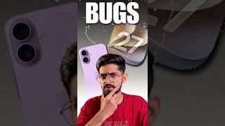 iOS 27 Bugs You Must Know Before Updating! 😱📱 | Don’t Install Yet #shorts