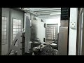 Machining automotive injection mold core part by horizontal CNC.