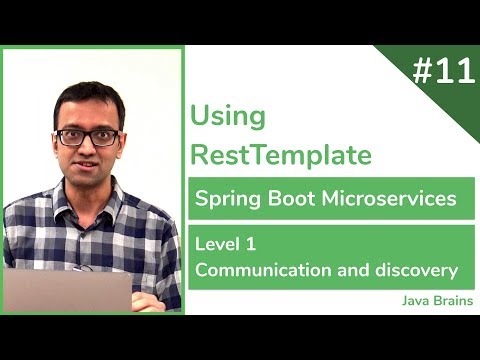 11 Using RestTemplate to call an external microservice API - Spring Boot Microservices Level 1