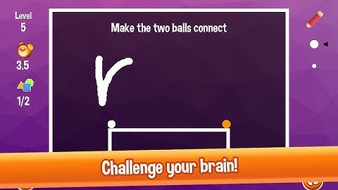 Brain Buster! Addictive puzzle game kit (draw shapes, connect dots)