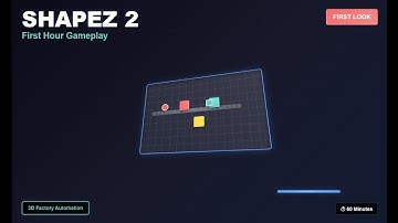 Is Shapez 2 Worth Playing? First Hour Gameplay Overview