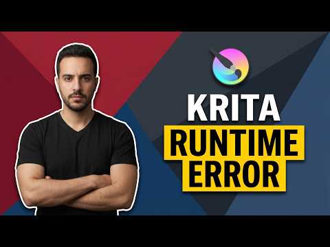 Krita Runtime Error (Quick Fix Guide)