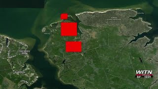 Wildfire burning in Carteret County 90% contained