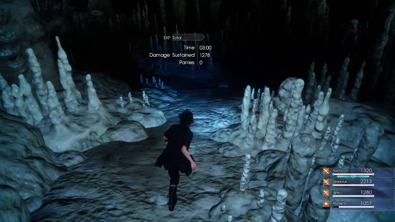 Final Fantasy XV - Episode Duscae Gameplay Video - Fociaugh Cavern