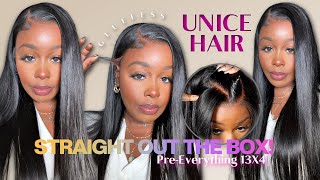 BEGINNER APPROVED! TRULY GLUELESS PRE-EVERYTHING™ FRONTAL WIG INSTALL FT. UNICE HAIR