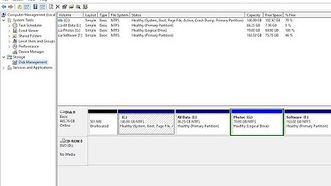How To Delete And Create A Partition In Hard Drive.2017