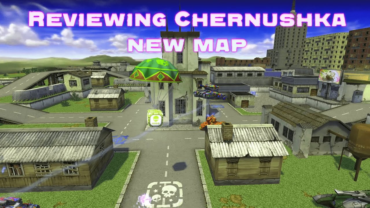 Tanki Online - Reviewing New map "Chernushka"