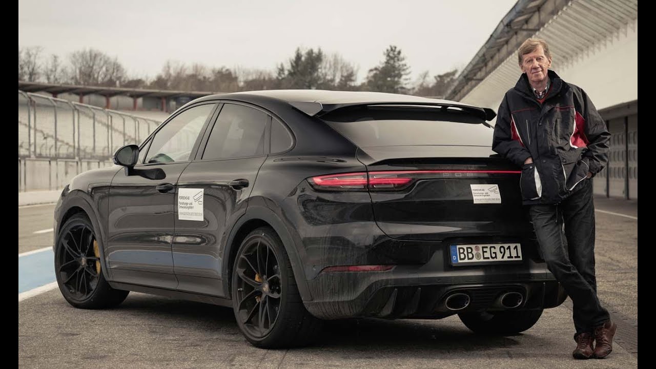 Walter R hrl Tests The New Performance Model Of The Cayenne Product 