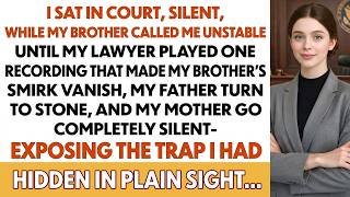 My Brother Staged My Breakdown to Steal Our Grandmother's Estate—My Lawyer Played One Recording T...
