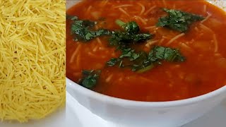 شوربة الشعيرية بطريقة أميVermicelli soup my mom's way