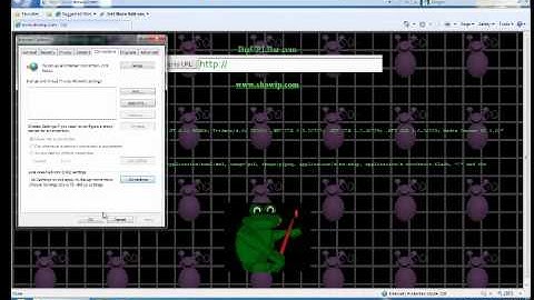How To Use A HTTP Proxy with IE 8