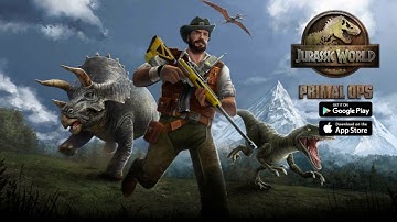 Jurassic World Primal Ops - Official Launch Gameplay (Android/IOS)