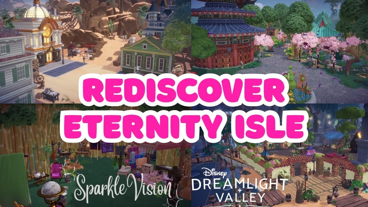 Экскурсия по Острову Вечности Корта 🌍✨ Масштабные постройки Диснея и сказочные миры