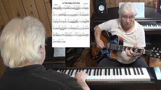In The Middle Of A Kiss - Jazz guitar &amp; piano cover ( Sam Coslow )