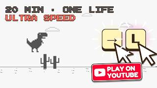 No internet? Play the Dino Run inside YouTube 🦖 screenshot 4