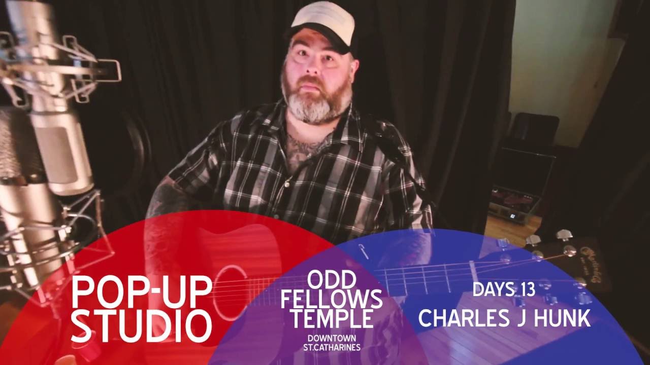 Odd Fellows Temple POP-UP STUDIO - Day 13 - Charles J Hunk - "A Thing Or Two"