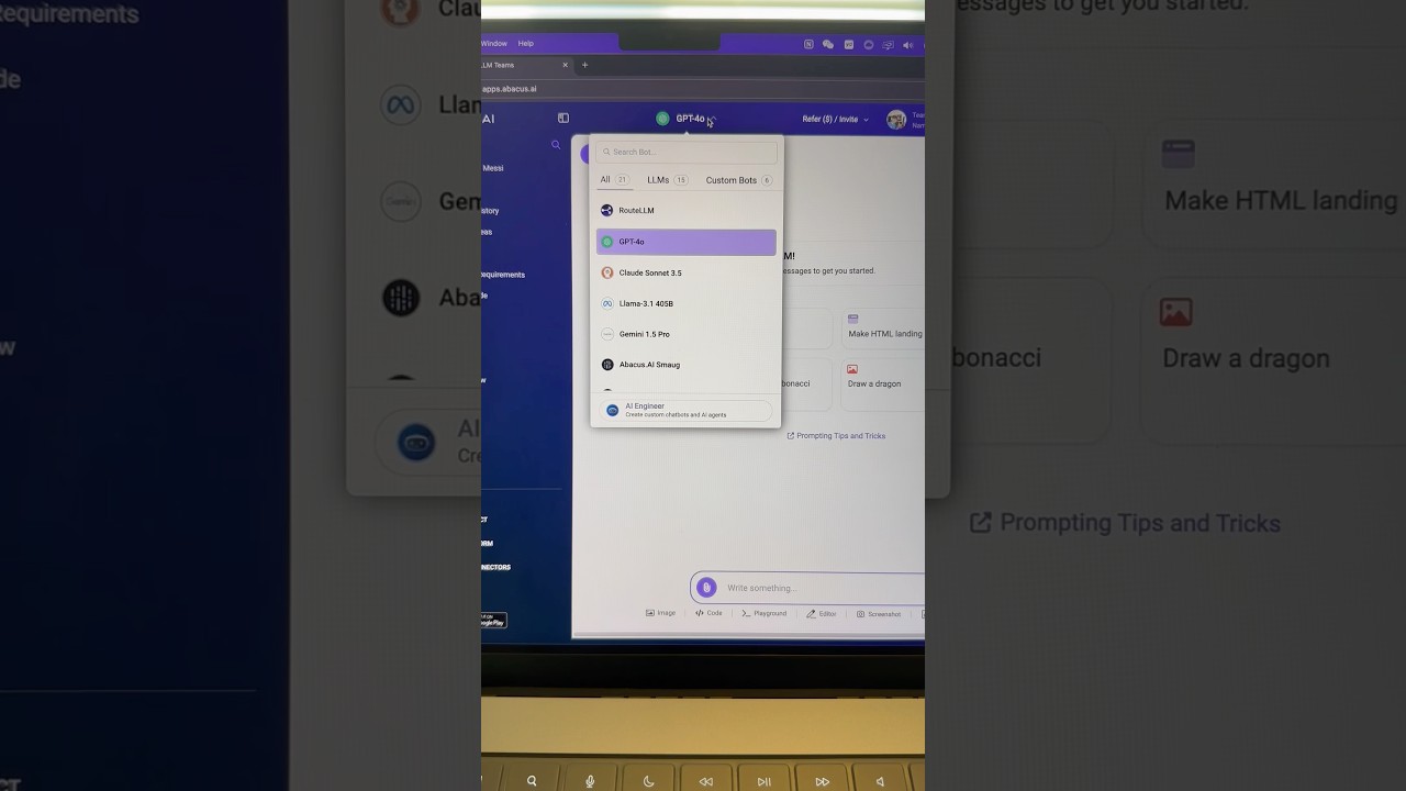 Use ChatGPT, Gemini, Claude at the same time 