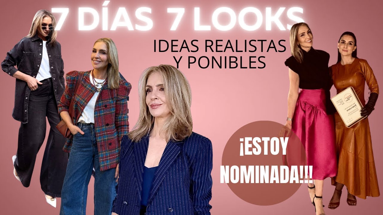 LOOKS PARA LA SEMANA / Vlog con ROPA PONIBLE Y REALISTA  (tu asesora de imagen y moda)