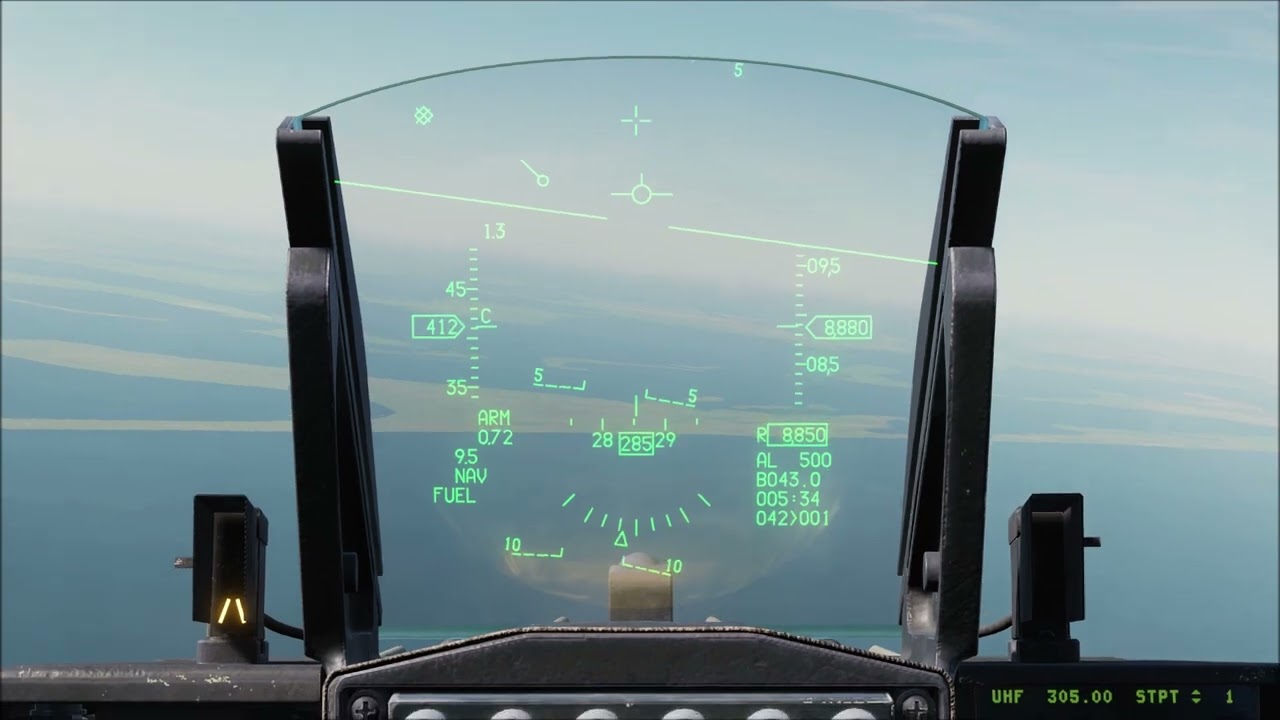 DCS F16 FLCS overcorrect