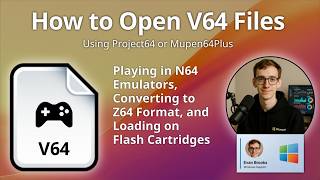 How to Open V64 Files (Nintendo 64 ROM Dump)