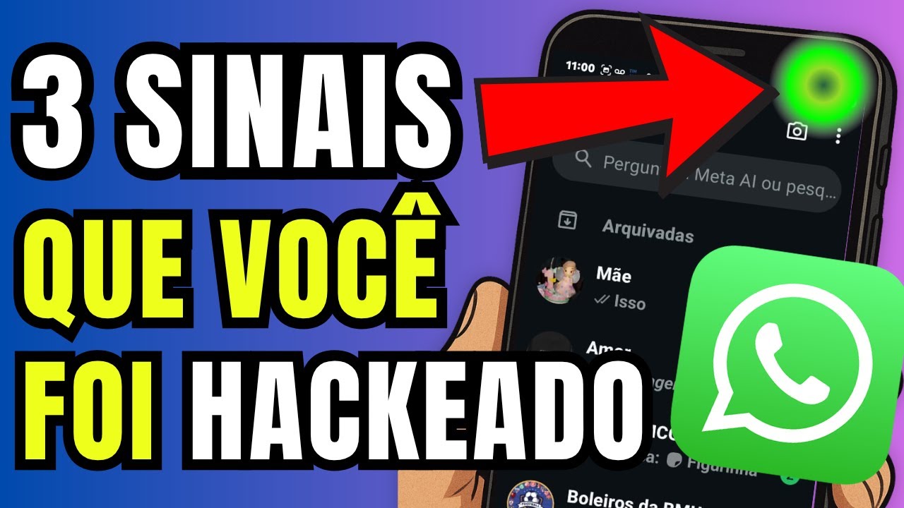 🚨URGENTE: HACKERS ESTÃO PEGANDO CONTAS DO WHATSAPP! 3 SINAIS que você PRECISA VERIFICAR em seu zap!
