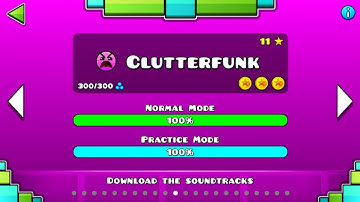 Geometry Dash-Clutterfunk Level 11 [ALL COINS]