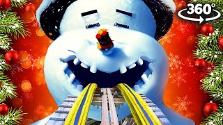 360 Winter Merry Christmas Vr 360 Video Roller Coaster