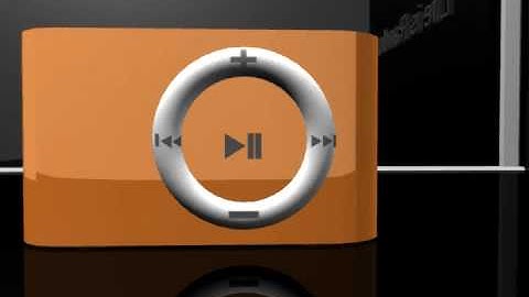 iPod Shuffle 3d design