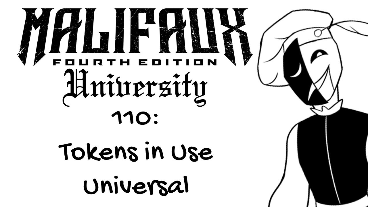 Malifaux U4e 110 - Используемые жетоны: Универсальные