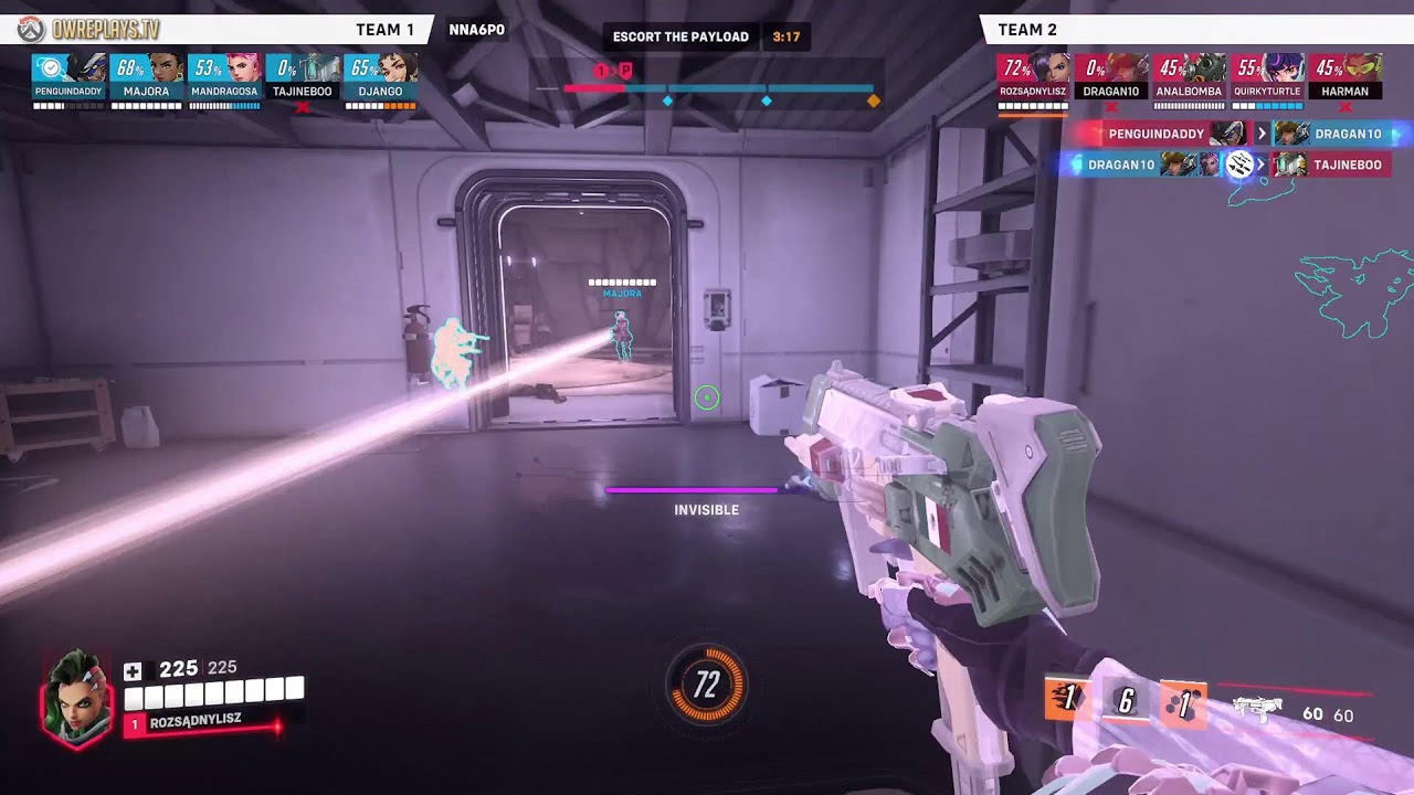 Putting them down with sword by ROZSADNYLISZ — Overwatch 2 Replay NNA6P0