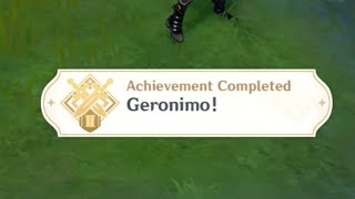 Genshin Impact : Geronimo! Achievement