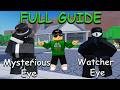 How To Find Watcher Eye Noobie & Mysterious Eye Noobie - Roblox *FIND THE NOOBIES*